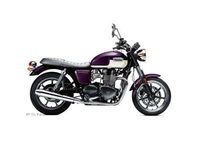 2013 Triumph Bonneville - Imperial Purple / Fusion White