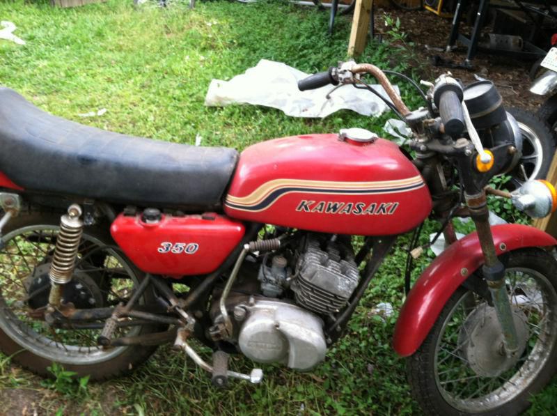 1972 Kawasaki 350 parts bike