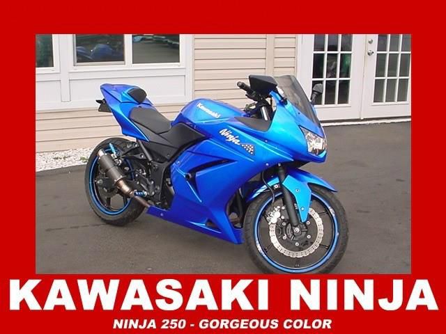 Used 2008 Kawasaki Ninja for sale.