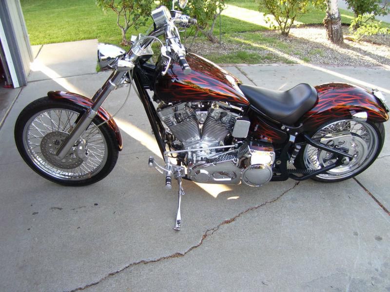 2005 independence "freedom express" chopper  113 ci   s & s  6 speed  all chrome