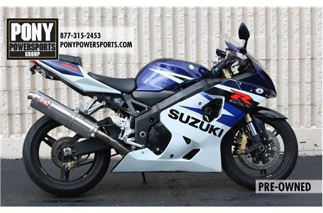 2004 Suzuki GSX-R750 Sportbike 