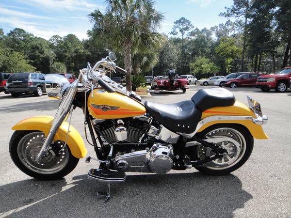 2007 Harley Davidson Fatbot Softail Motorcycle Very Nice Bike For Sale