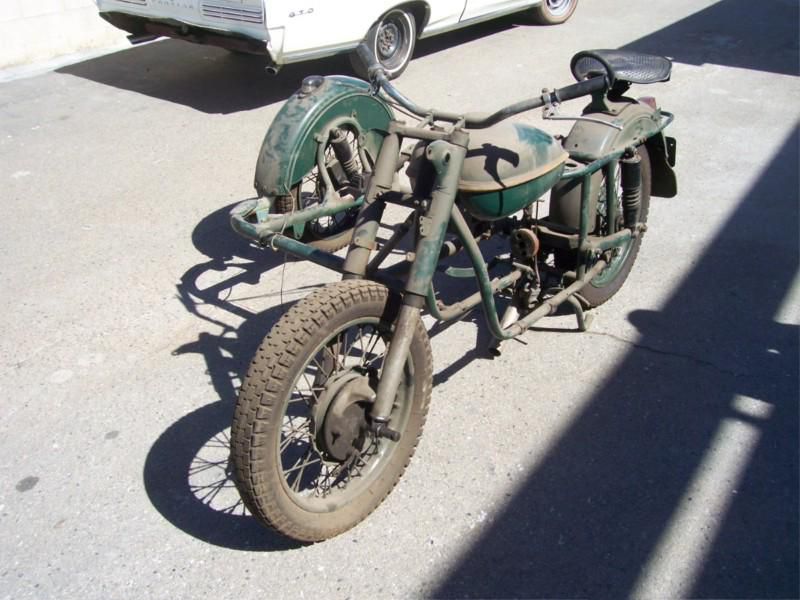 1977 Russian Ural Motorcycle with Sidecar