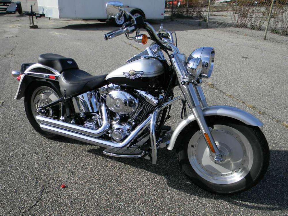 Buy 2003 Harley-Davidson FLSTF/FLSTFI Fat Boy Cruiser on 2040-motos