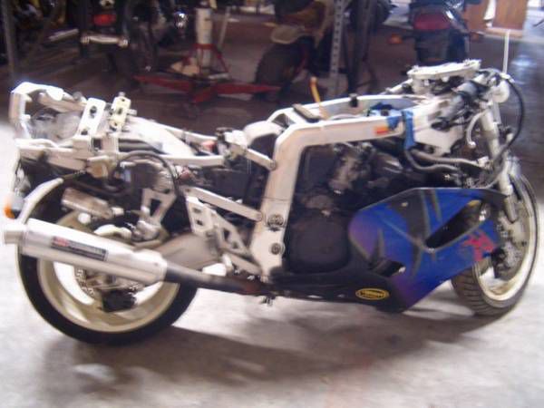 1992 suzuki gsxr600 project sportbike