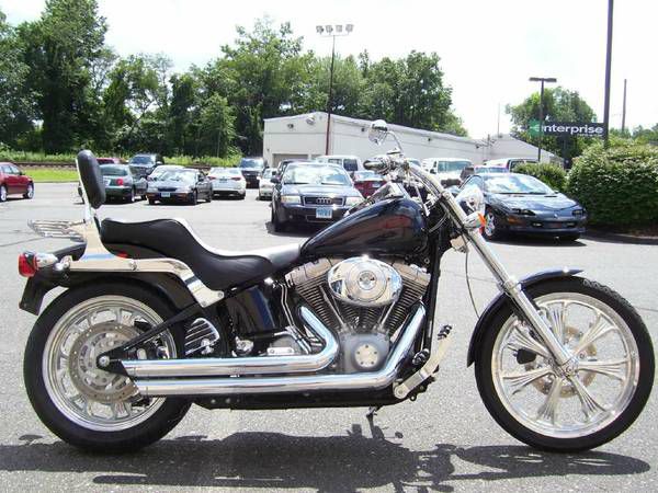 04 Harley-Davidson FXST Softail Standard loaded with accessories!
