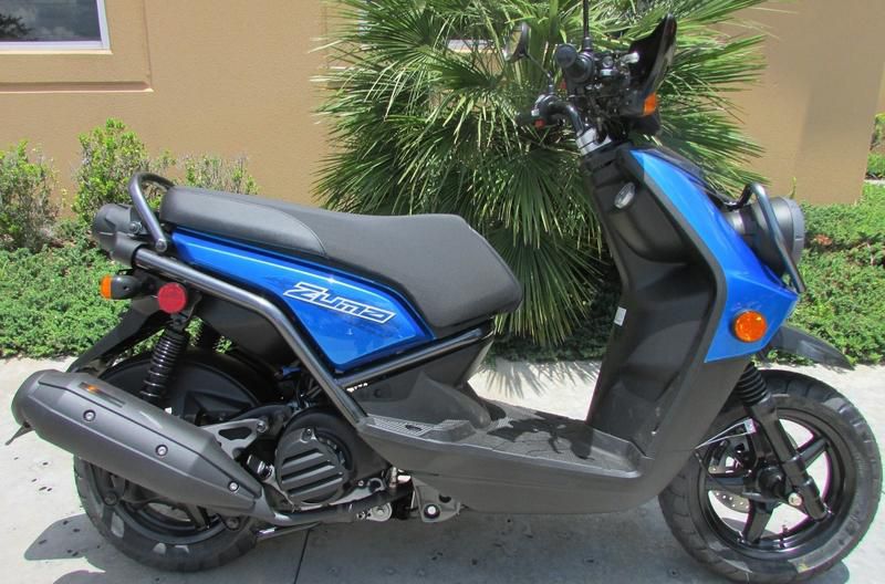 2013 Yamaha Zuma 125 Moped 