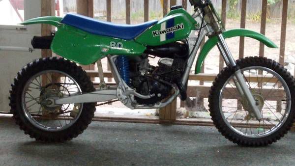 1984 Kawasaki kdx 80