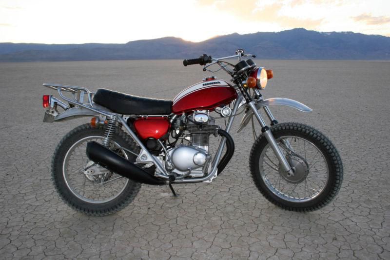 1971 Honda SL350 Motosport Motorcycle