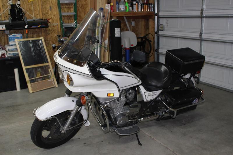 Kawasaki KZ1000P Police Motorcycle