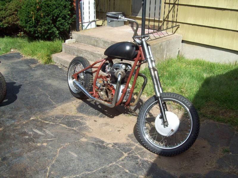 1967 BSA A65IT Thunderbolt Twin Chopper Project w/Rolling Chassis, Motor etc