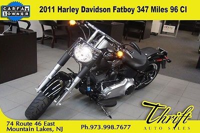 Harley-davidson : softail 2011 harley davidson fatboy 347