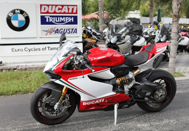 USED 2012 Ducati 1199S Panigale Tricolore Termignoni exhaust
