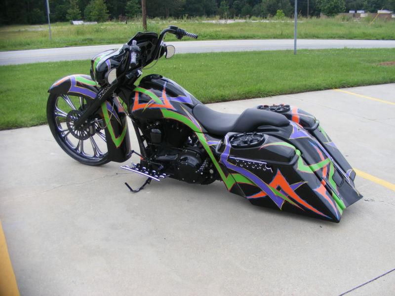 2008 Custom 30 inch Street Glide Bagger Harley Davidson road king Air ride L@@K