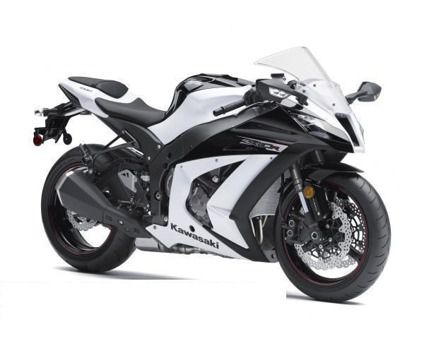 2013 Kawasaki Ninja ZX10-R, White and Black In Stock Now