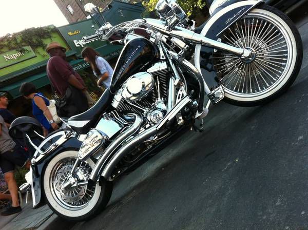 Sickest Harley Davidson Softail Deluxe Chormed Out! Show Winner