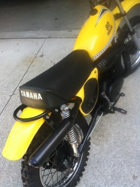 Yamaha 1975 "yz" 80 > total  resto, show quality!!  collectible.
