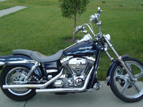 2002 Harley Davidson FXDWG3 Dyna with 25,000 miles on it.