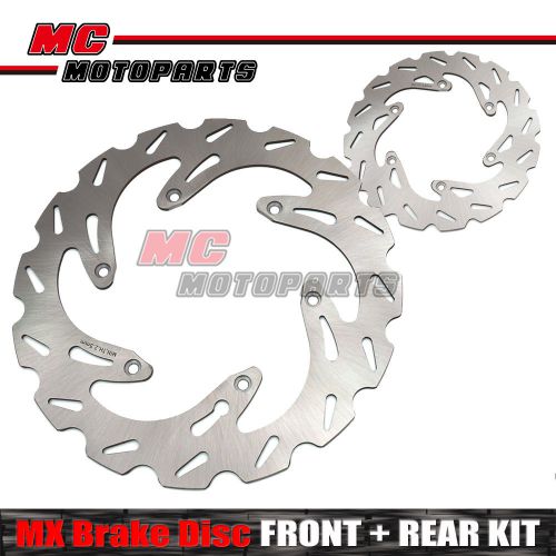 MX Brake Disc Front Rear Kit For HUSABERG FC550 01-05