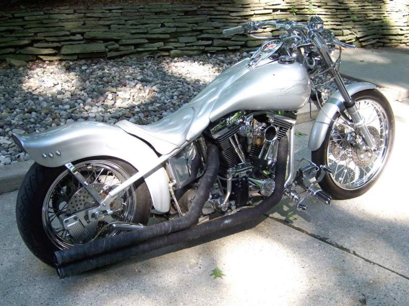 custom bobber softtail style silver bullet- CHECK IT OUT!