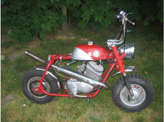 1970 ducati mini bike 100cc 