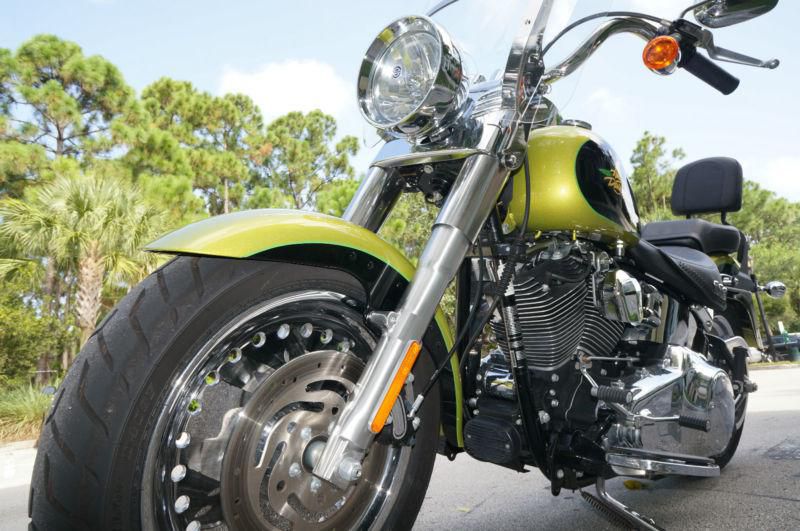 2011 Harley Davidson Fatboy Softail - HD Limited Custom Candy Apple Green FLSTF