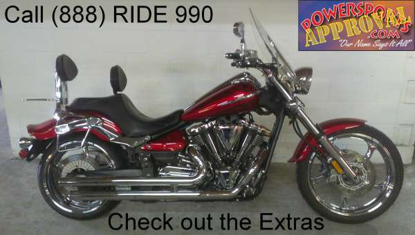 2008 used Yamaha Raider XV1900 in candy apple red for sale - u1384