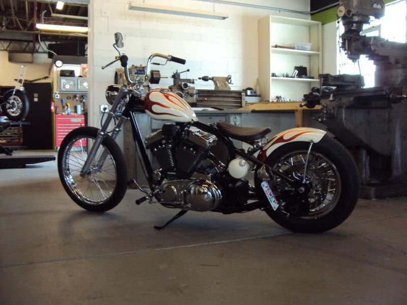 Custom Bobber by Chop Machine Motorcycles Harley Davidson Sportster