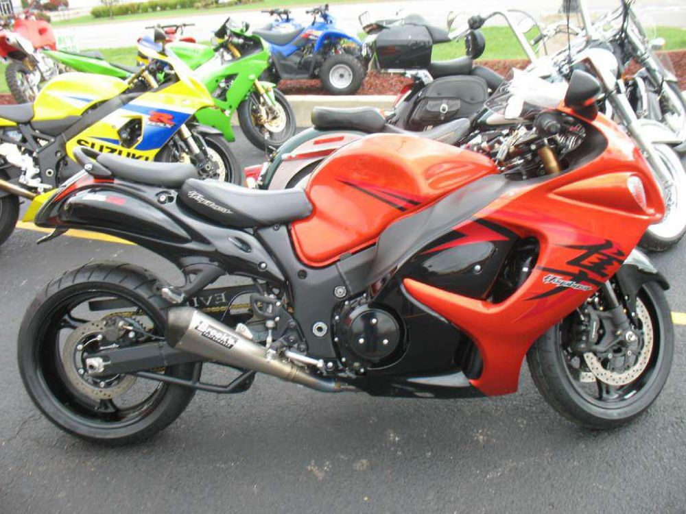 2008 suzuki hayabusa  sportbike 