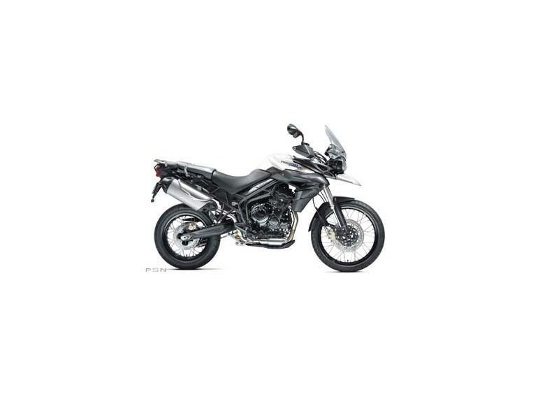2013 triumph tiger 800 xc abs - crystal white 