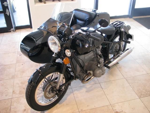 1966 bmw r60/2 with a side car. r90 motor. disc brakes and much more. clean.