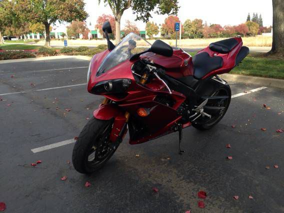 2008 Yamaha R1 Red Clean Title
