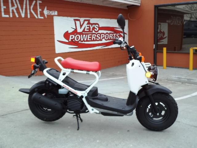 2013 Honda Ruckus Red White Moped 