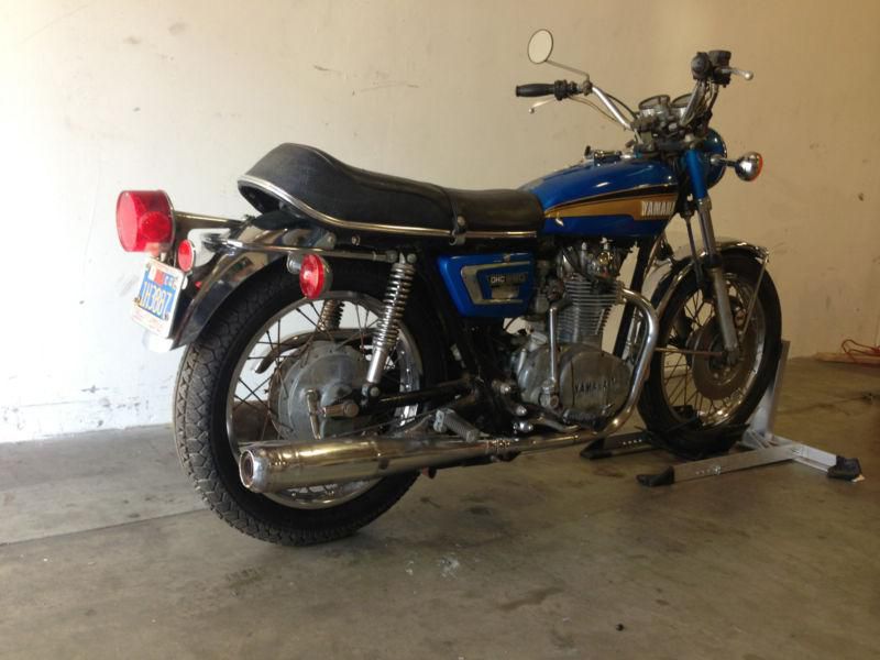 1973 Yamaha OHC 650cc ELECTRIC & KICK START RARE! NO RESERVE!!!!!