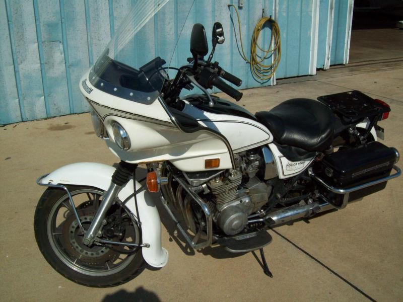 1996 Kawaski KZ1000P Police Bike