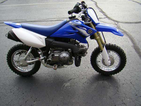NEW 2012 Yamaha TTR50 Mini Dirtbike 0MI TTR50EB TEAM BLUE YAMAHA DEALER WARRANTY