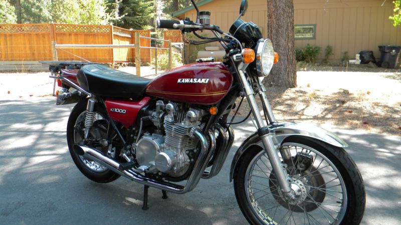 1977 Kawasaki KZ1000 A1, Clean and original vintage Japanese motorcycle