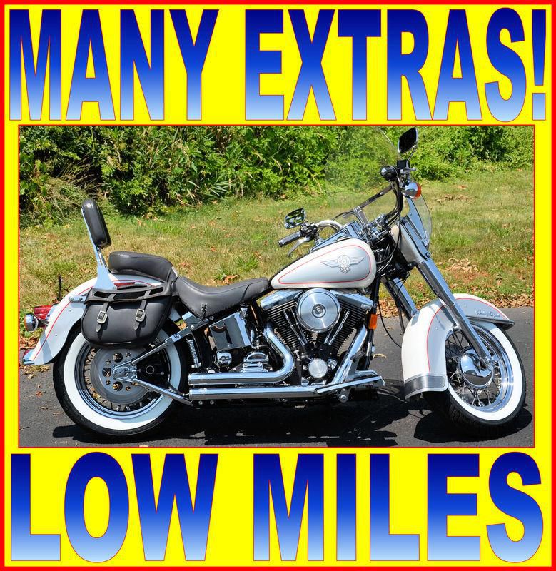 1994 HARLEY HERITAGE SOFTAIL SPECIAL NOSTALGIA FLSTN DELUXE CLASSIC MANY EXTRAS!