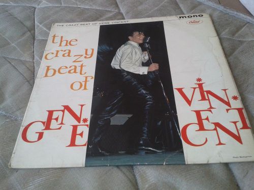 Gene vincent the crazy beat of 12&#034; lp 1963