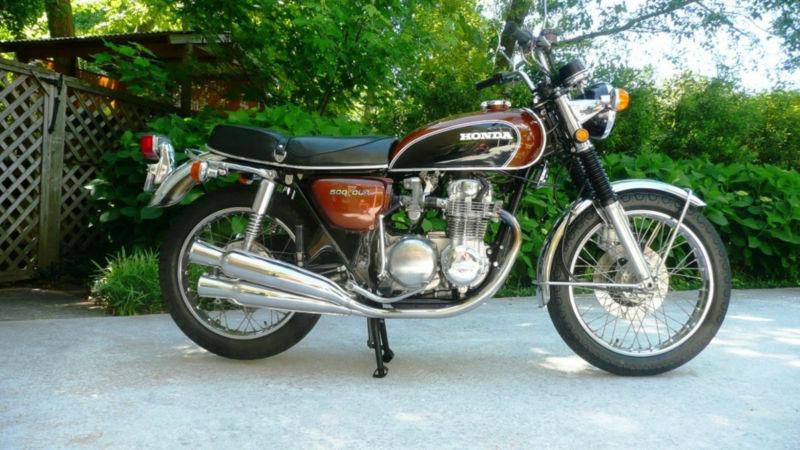 1972 Honda CB500 Four in mint condition, low milage